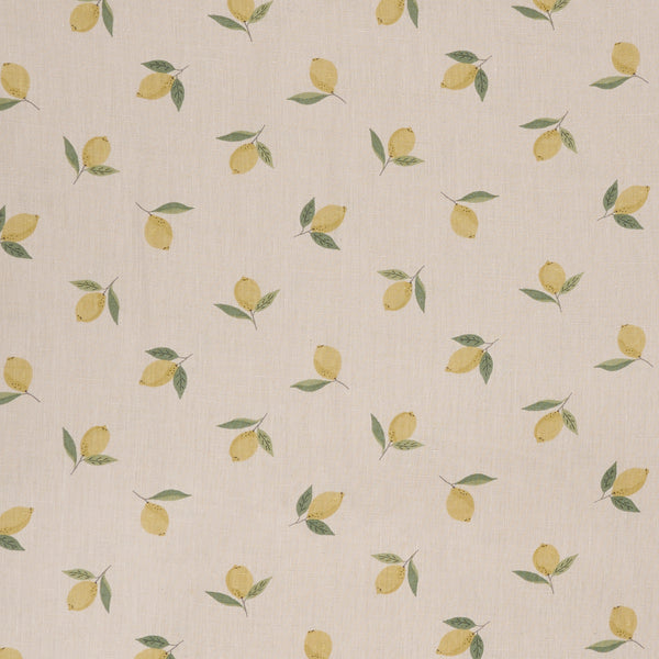 Sophie Allport Lemons Linen Fabric By The Metre