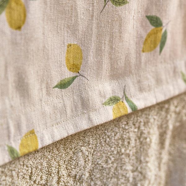 Sophie Allport Lemons Linen Roller Hand Towel