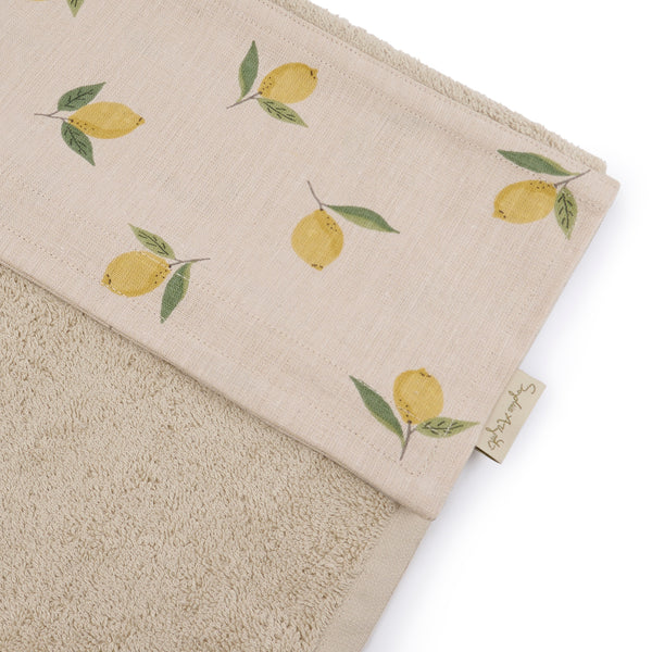 Sophie Allport Lemons Linen Roller Hand Towel