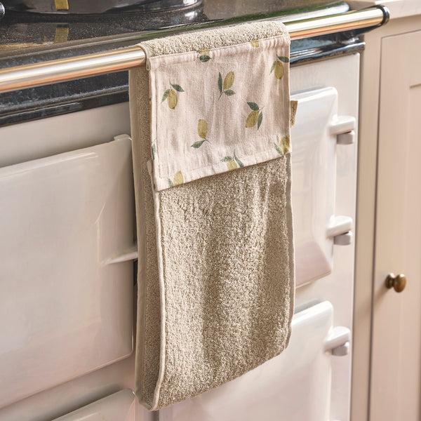 sophie allport Lemons Linen Roller Hand Towel