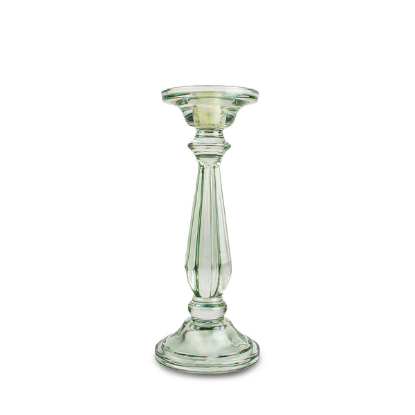sophie allport Light Green Glass Candlestick