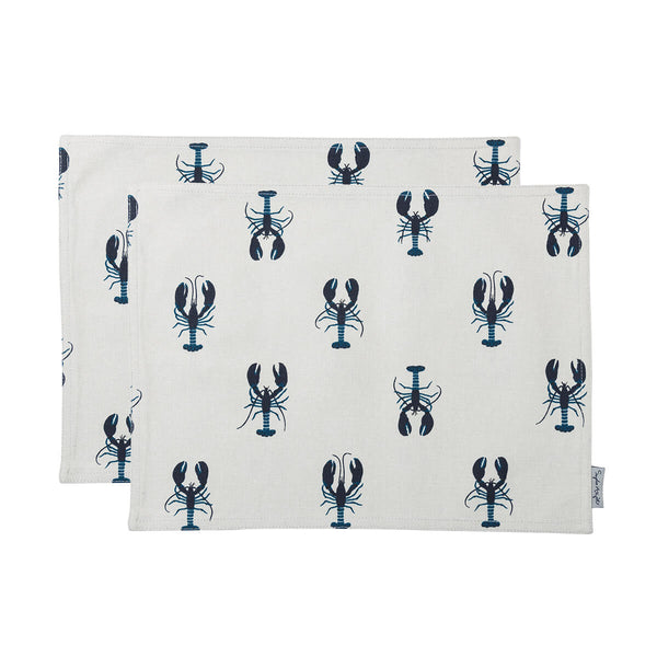 sophie allport Lobster Fabric Placemats (Set of 2)