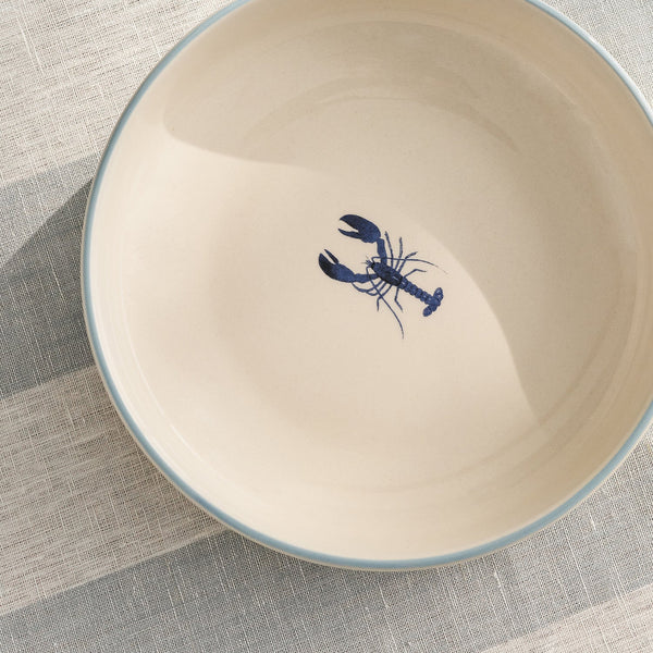 Sophie Allport Lobster Stoneware Pasta Bowl