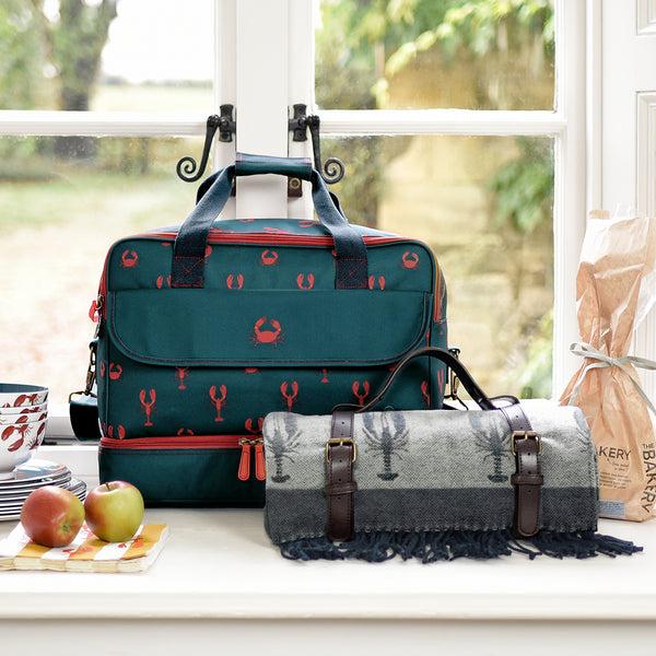 Sophie Allport Lobster Woven Picnic Blanket