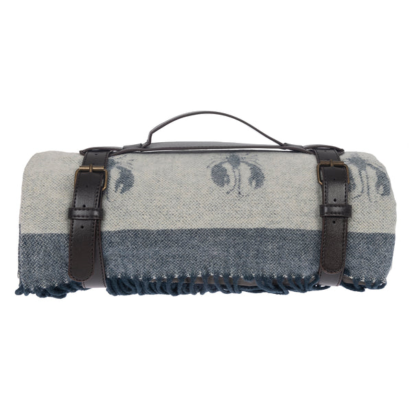 sophie allport Lobster Woven Picnic Blanket