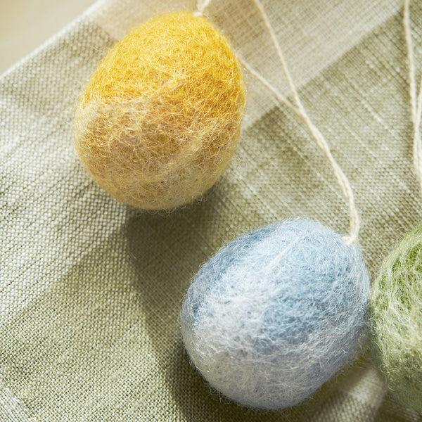 Sophie Allport Marbled Egg Baubles (Set Of 3)