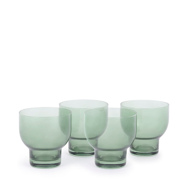 Sophie Allport Olive Green Tumblers (Set Of 4)
