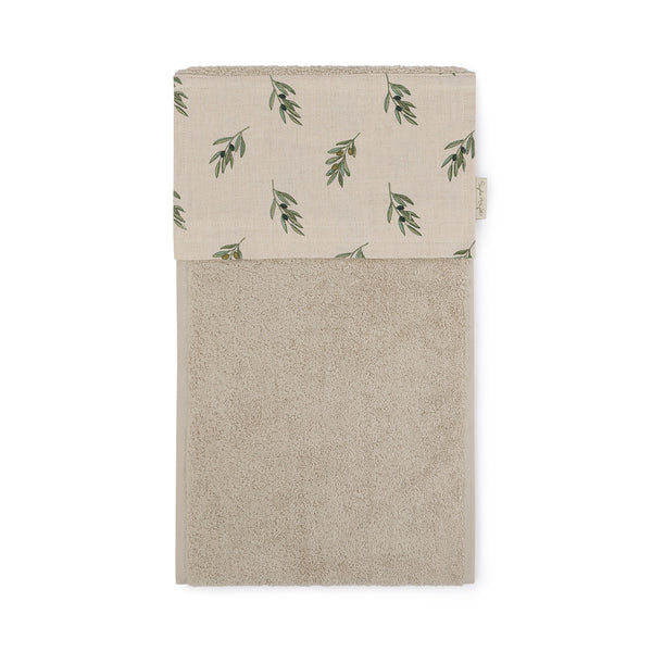 Sophie Allport Olive Linen Roller Hand Towel