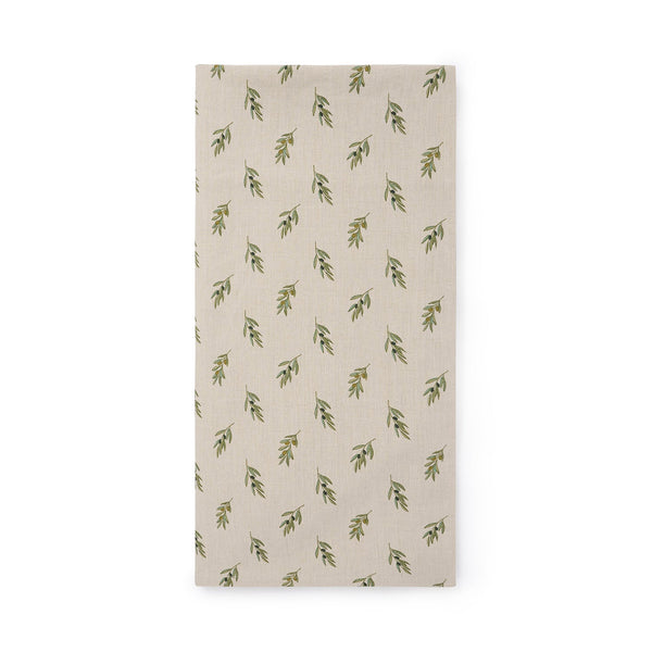 Sophie Allport Olive Linen Tablecloth