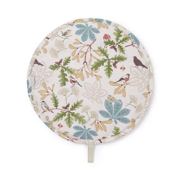 Sophie Allport Orchard Birds Circular Hob Cover