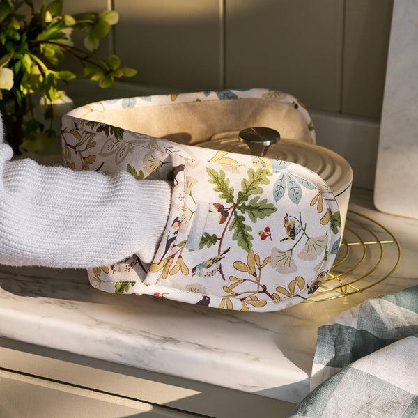 sophie allport Orchard Birds Double Oven Glove