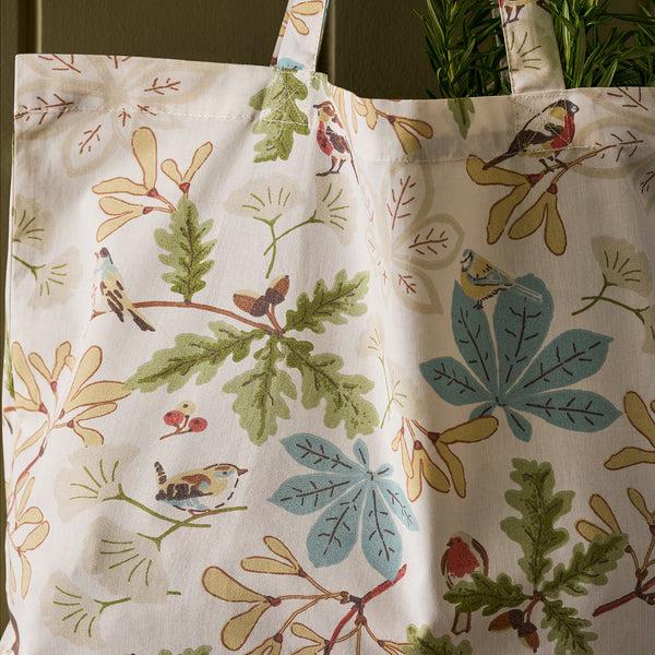 Sophie Allport Orchard Birds Folding Shopping Bag