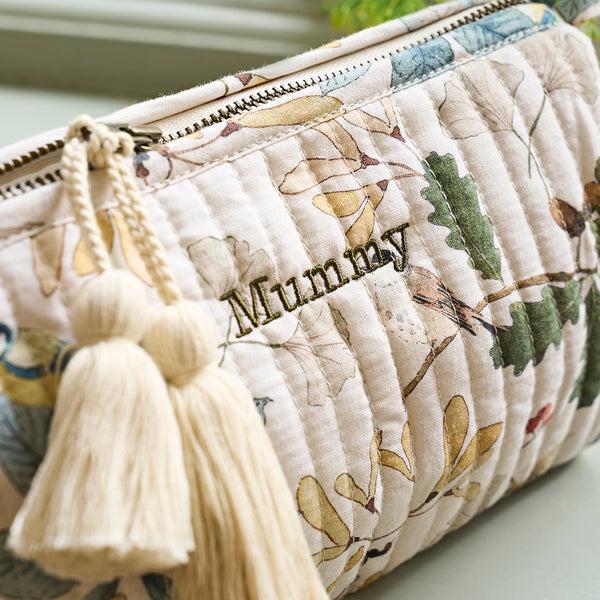 Sophie Allport Orchard Birds Makeup Bag