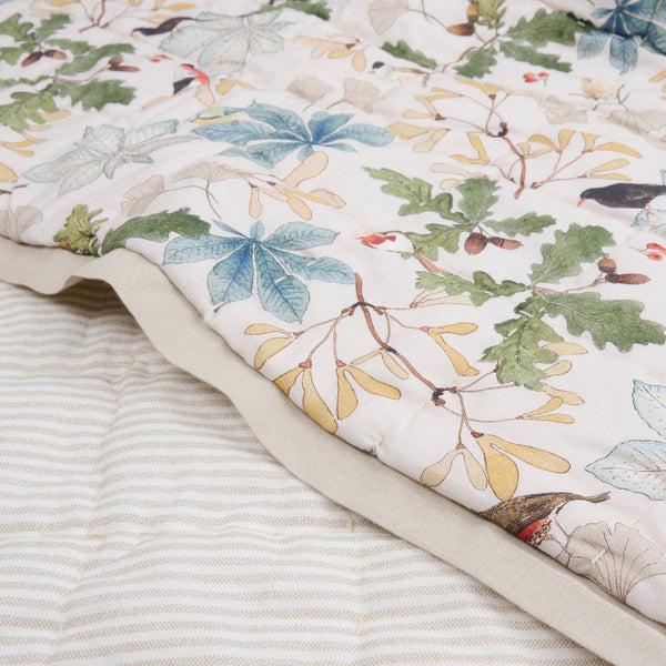 Sophie Allport Orchard Birds Quilted Throw