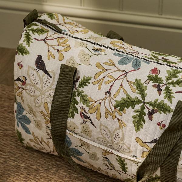 Sophie Allport Orchard Birds Quilted Weekend Bag