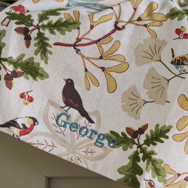 Sophie Allport Orchard Birds Tea Towel