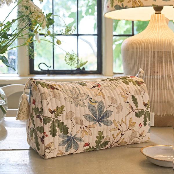 sophie allport Orchard Birds Wash Bag