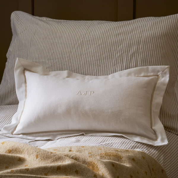 Sophie Allport Panama Bed Cushion - Neutral Trim