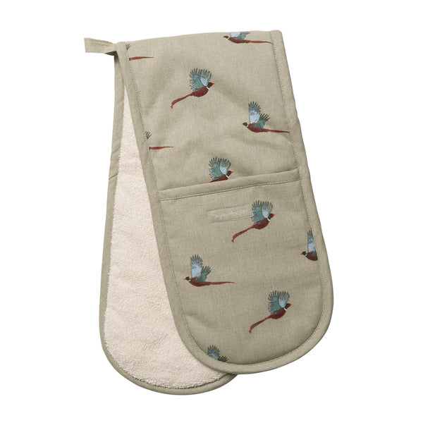 sophie allport Pheasant Double Oven Glove