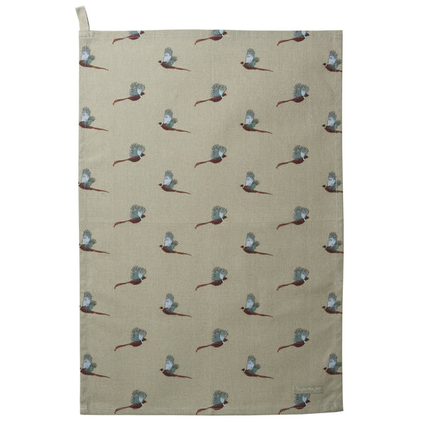 Sophie Allport Pheasant Tea Towel