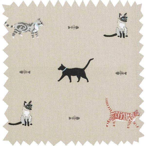 Sophie Allport Purrfect Fabric By The Metre