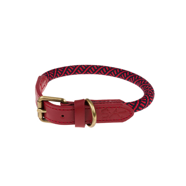 sophie allport Red Rope Collar