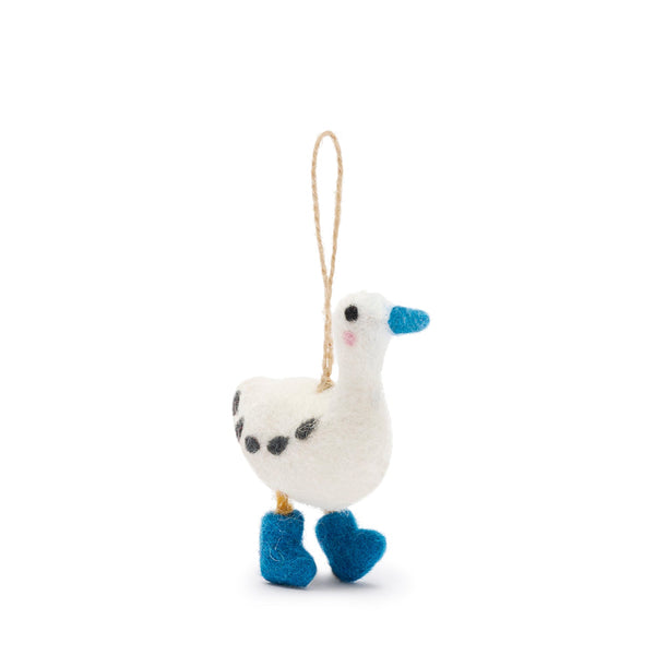 Sophie Allport Runner Duck Felt Bauble