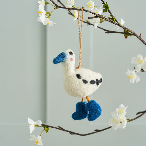 sophie allport Runner Duck Felt Bauble