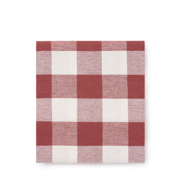 Sophie Allport Rustic Red Gingham Linen Tablecloth