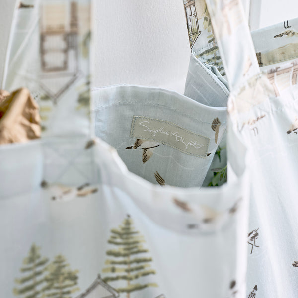 Sophie Allport Sea Birds Folding Shopping Bag