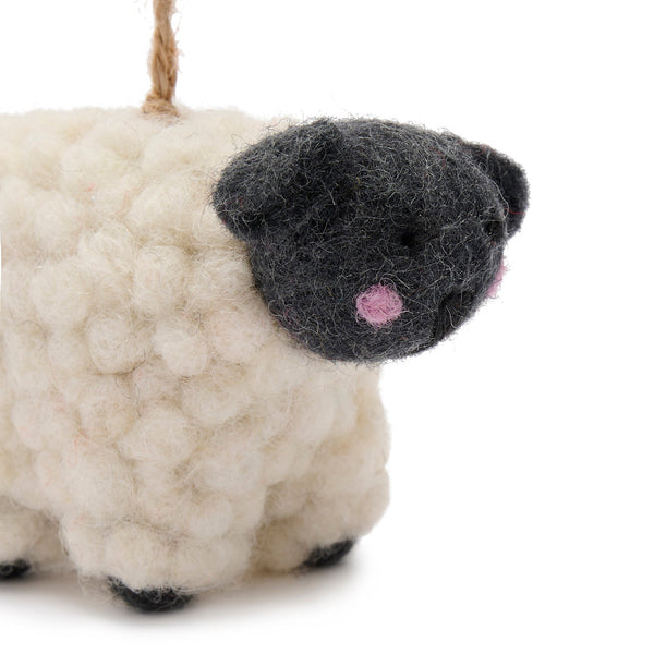 Sophie Allport Sheep Felt Bauble