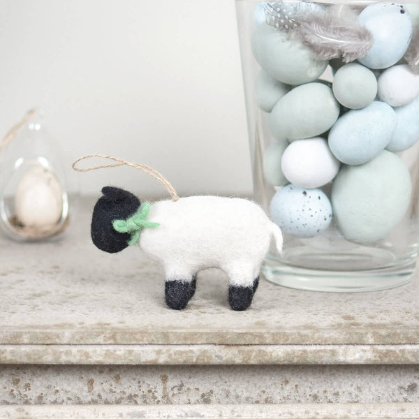 Sophie Allport Sheep Felt Decoration