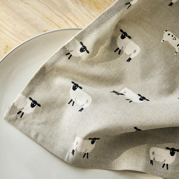 Sophie Allport Sheep Napkins (Set Of 4)