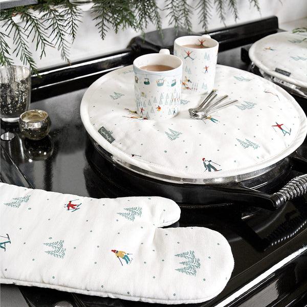 Sophie Allport Skiing Circular Hob Cover