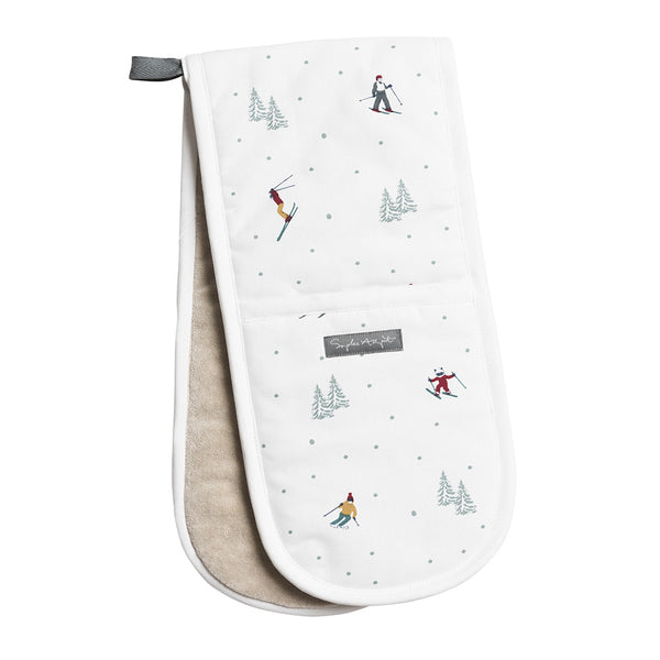 Sophie Allport Skiing Double Oven Glove
