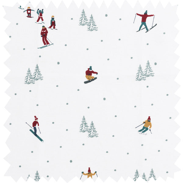sophie allport Skiing Fabric By The Metre