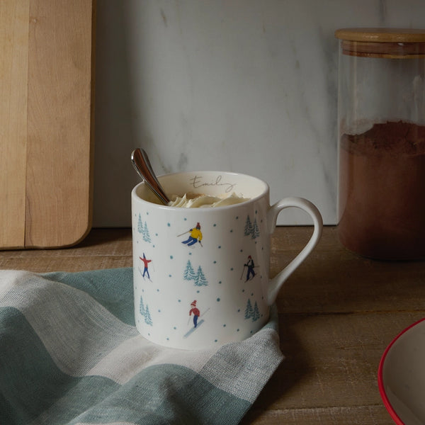 sophie allport Skiing Mug