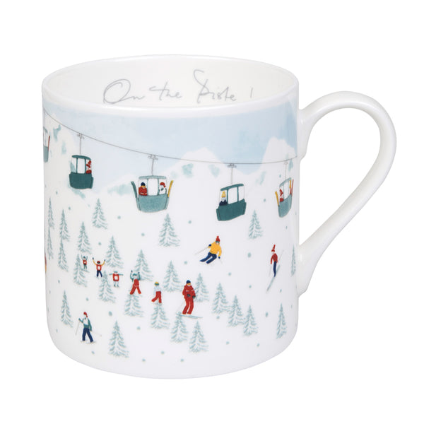 Sophie Allport Skiing On The Piste Mug