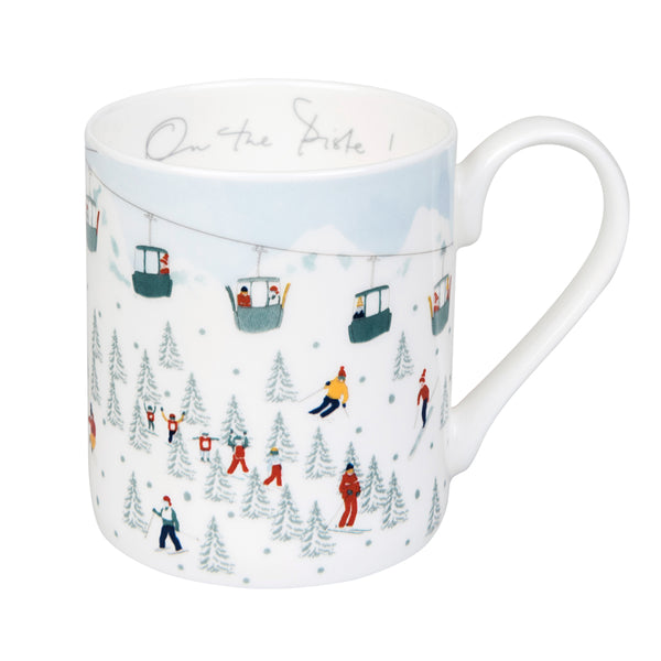 sophie allport Skiing On the Piste Mug