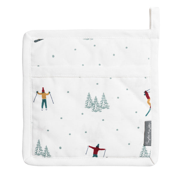 Sophie Allport Skiing Pot Grab