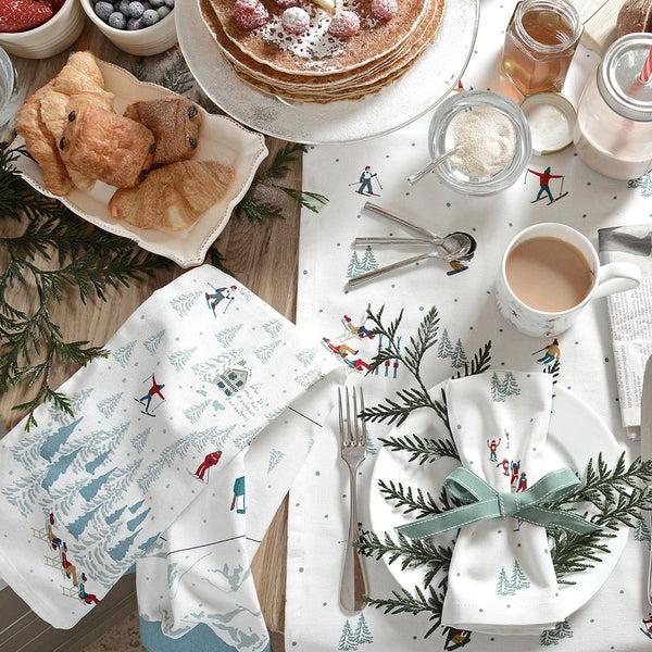 Sophie Allport Skiing Tea Towels (Set Of 2)