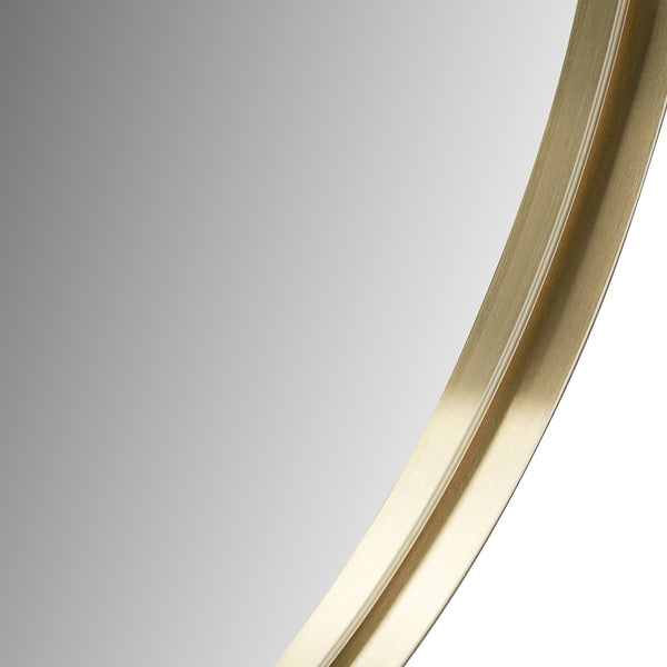 Sophie Allport Somerby Gold Rim Round Mirror