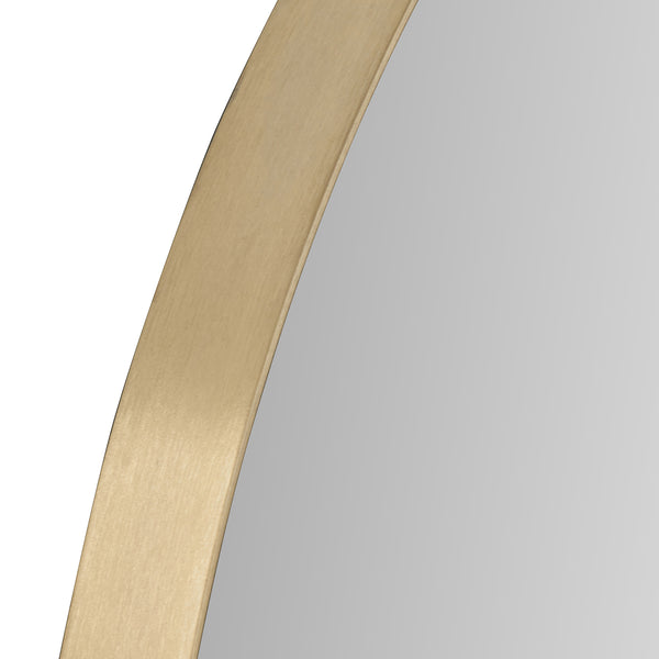 Sophie Allport Somerby Gold Rim Round Mirror