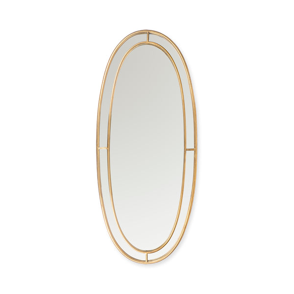 Sophie Allport Somerby Oval Antique Bronze Mirror