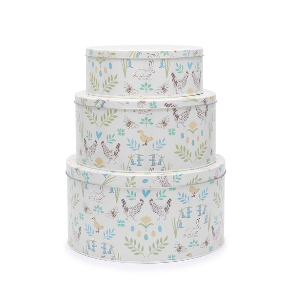 Sophie Allport Spring Chicken Cake Tins (Set Of 3)