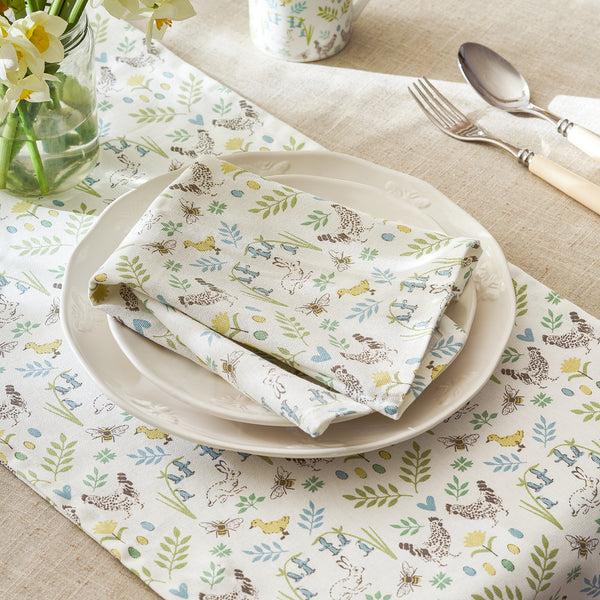 sophie allport Spring Chicken Napkins (Set of 4)