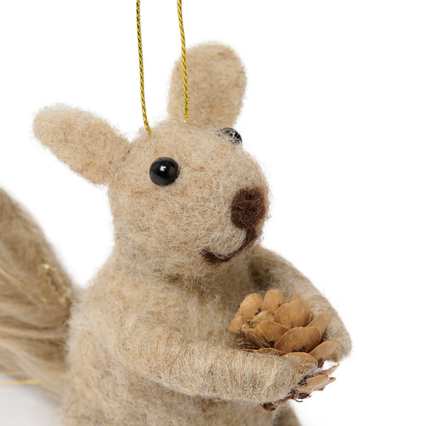 Sophie Allport Squirrel Felt Decoration