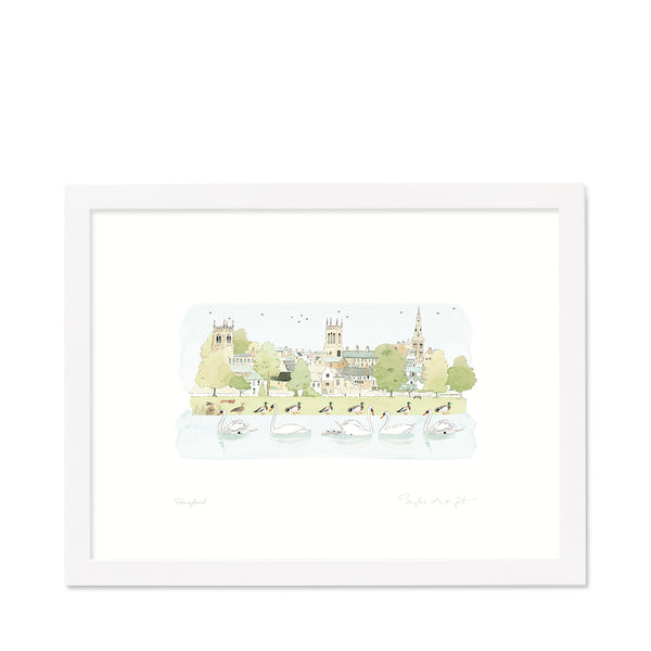 Sophie Allport Stamford River Print