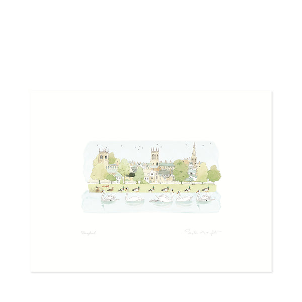 sophie allport Stamford River Print