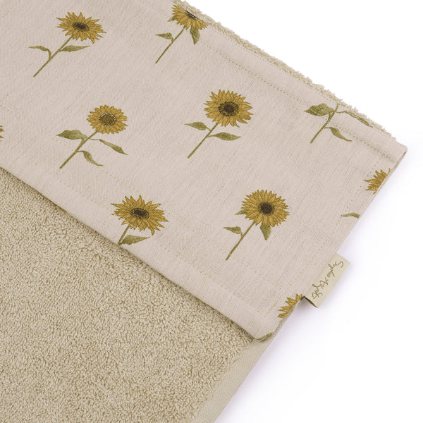 Sophie Allport Sunflower Linen Roller Hand Towel